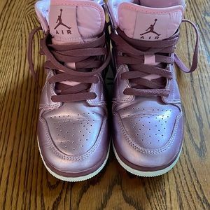 Nike Air Jordan Metallic Sneakers